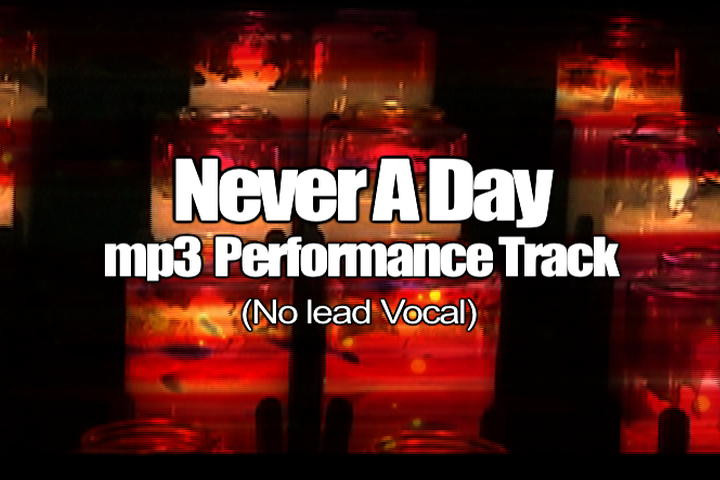 NEVER A DAY mp3 Track (No Lead Vocal)