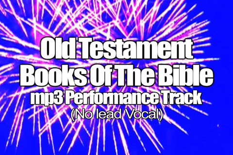 Old Testament Books of the Bible mp3 Track (No Lead Vocal)